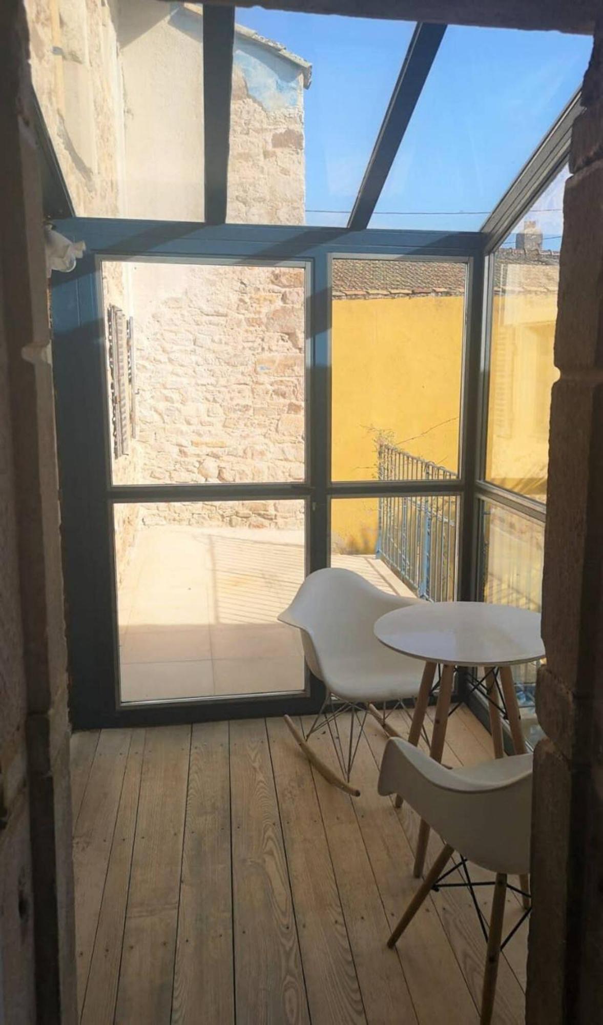 Lumineuse et spacieuse maison style loft Saint-Amour-Bellevue Extérieur photo